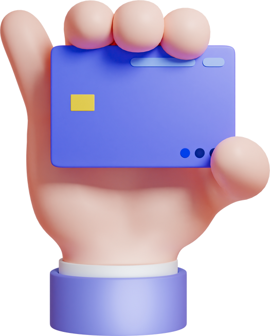 Hand Holding Credit Card